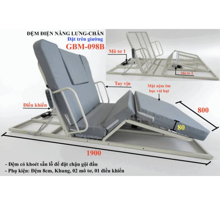 Khung nâng điện GBM-098B